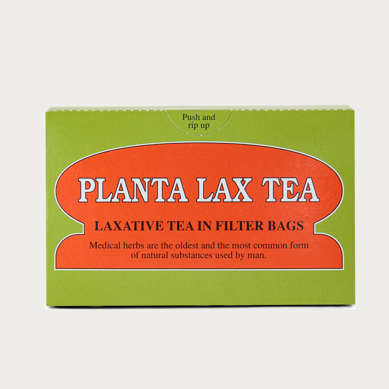 Original Planta Lax Tea packaging